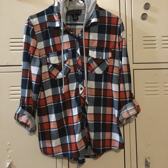 polly and esther hooded flannel